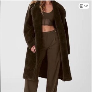 ALO Oversized Sherpa Trench SMALL